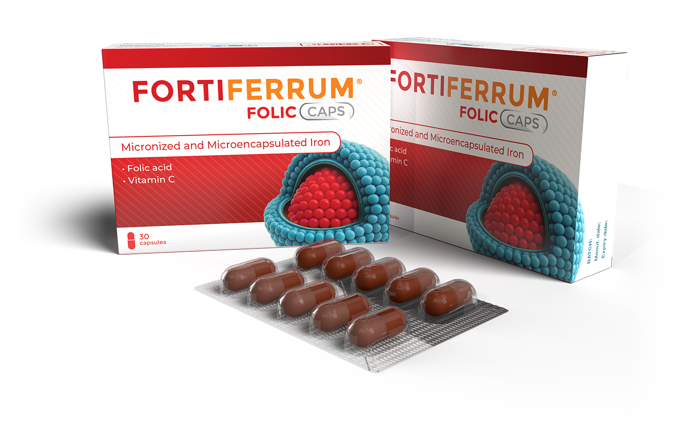 FortiFerrum® Folic Caps