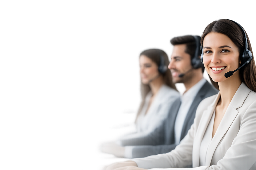 Customer support team ready to help partners